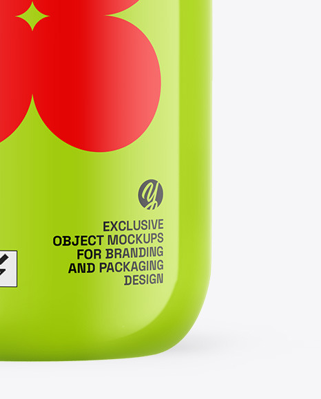 Glossy Sport Bottle Mockup Glossy Sport Bottle Mockup