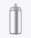 Matte Metallic Sport Bottle Mockup