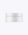 Matte Cosmetic Jar Mockup