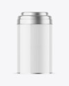 Glossy Tea Tin Can Mockup