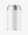 Matte Tea Tin Can Mockup