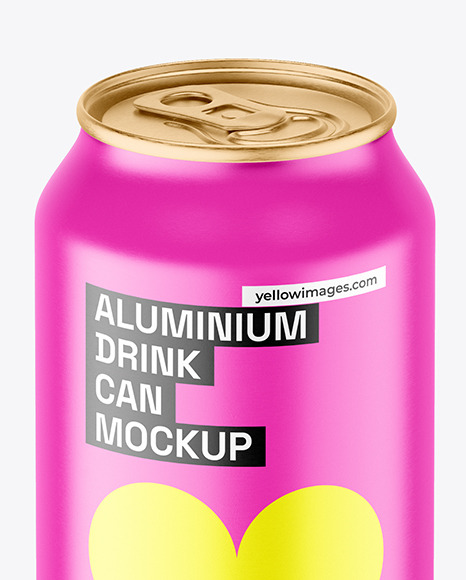 Matte Drink Can