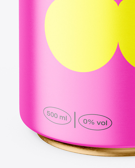 Matte Drink Can