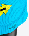 Winter Hat Mockup - Back View