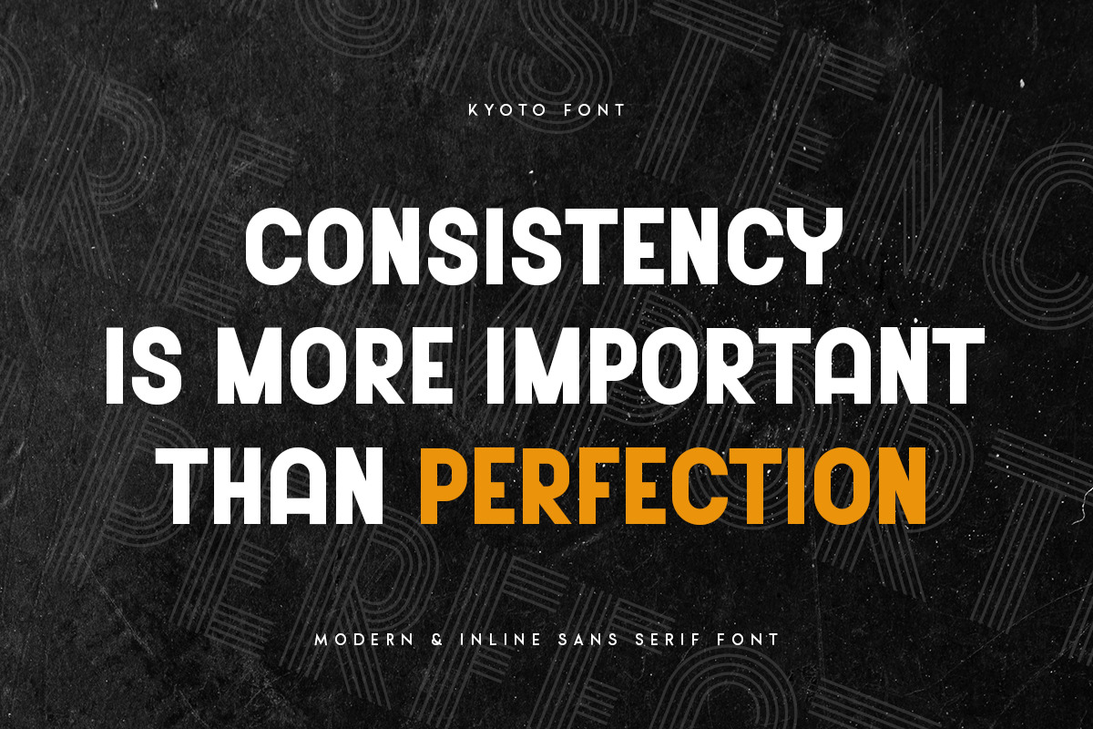 Kyoto - Modern Sporty Sans Serif Font Kyoto - Modern Sporty Sans Serif Font