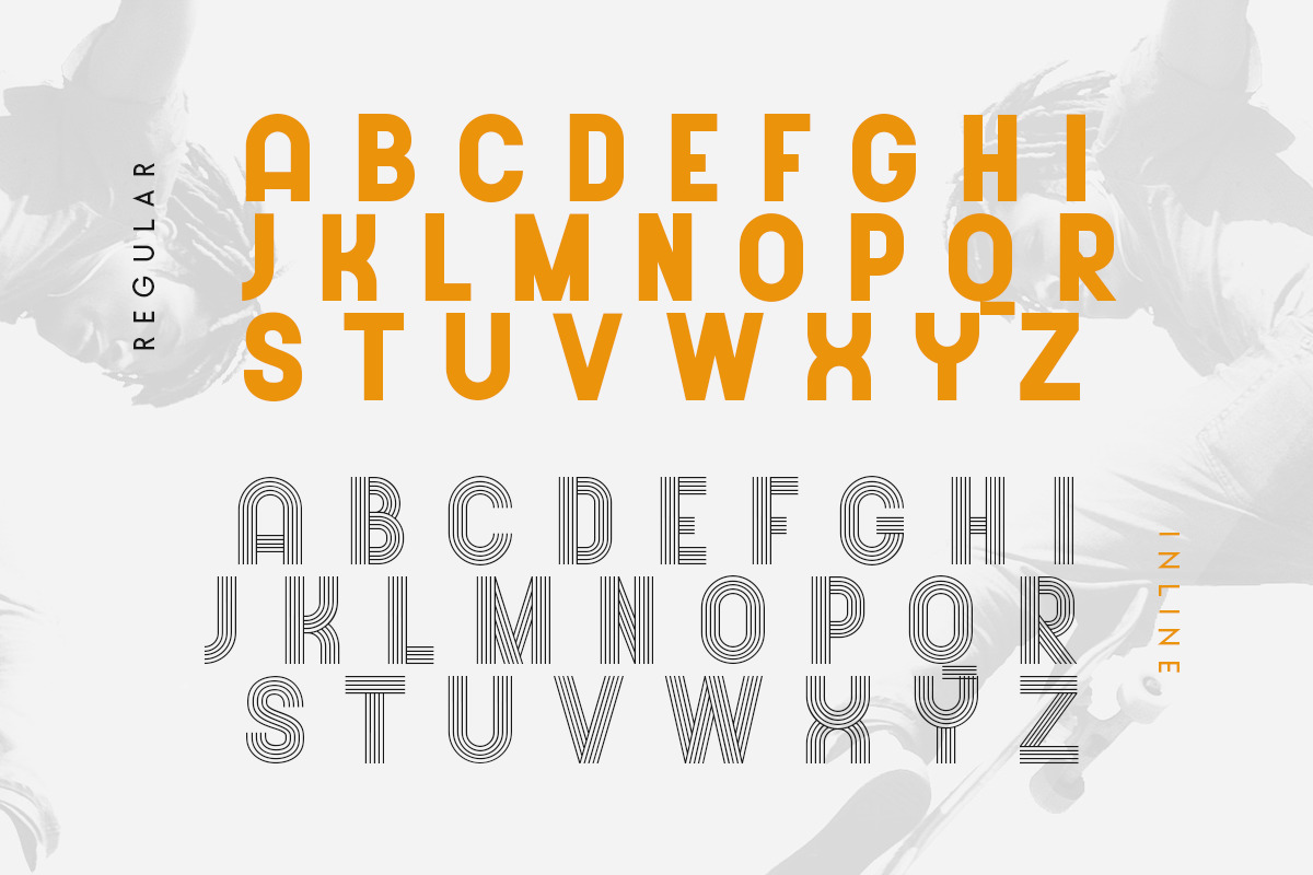 Kyoto - Modern Sporty Sans Serif Font Kyoto - Modern Sporty Sans Serif Font