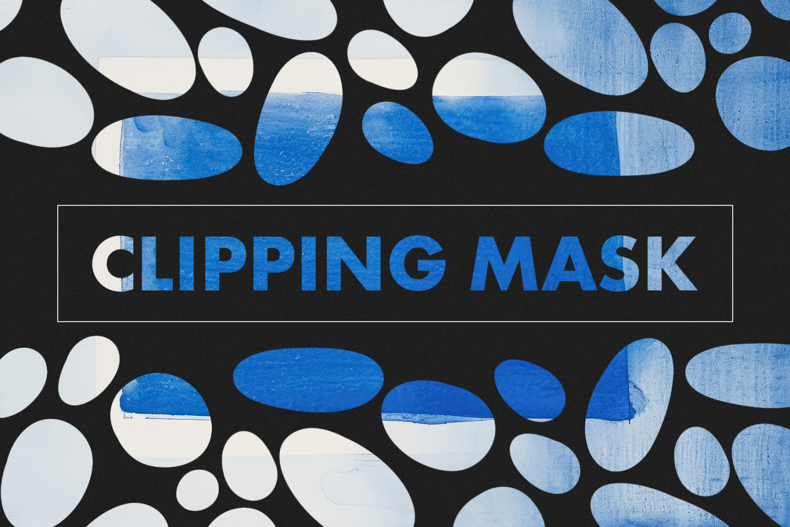 Watercolor Strokes Navy Blue Texture Pack