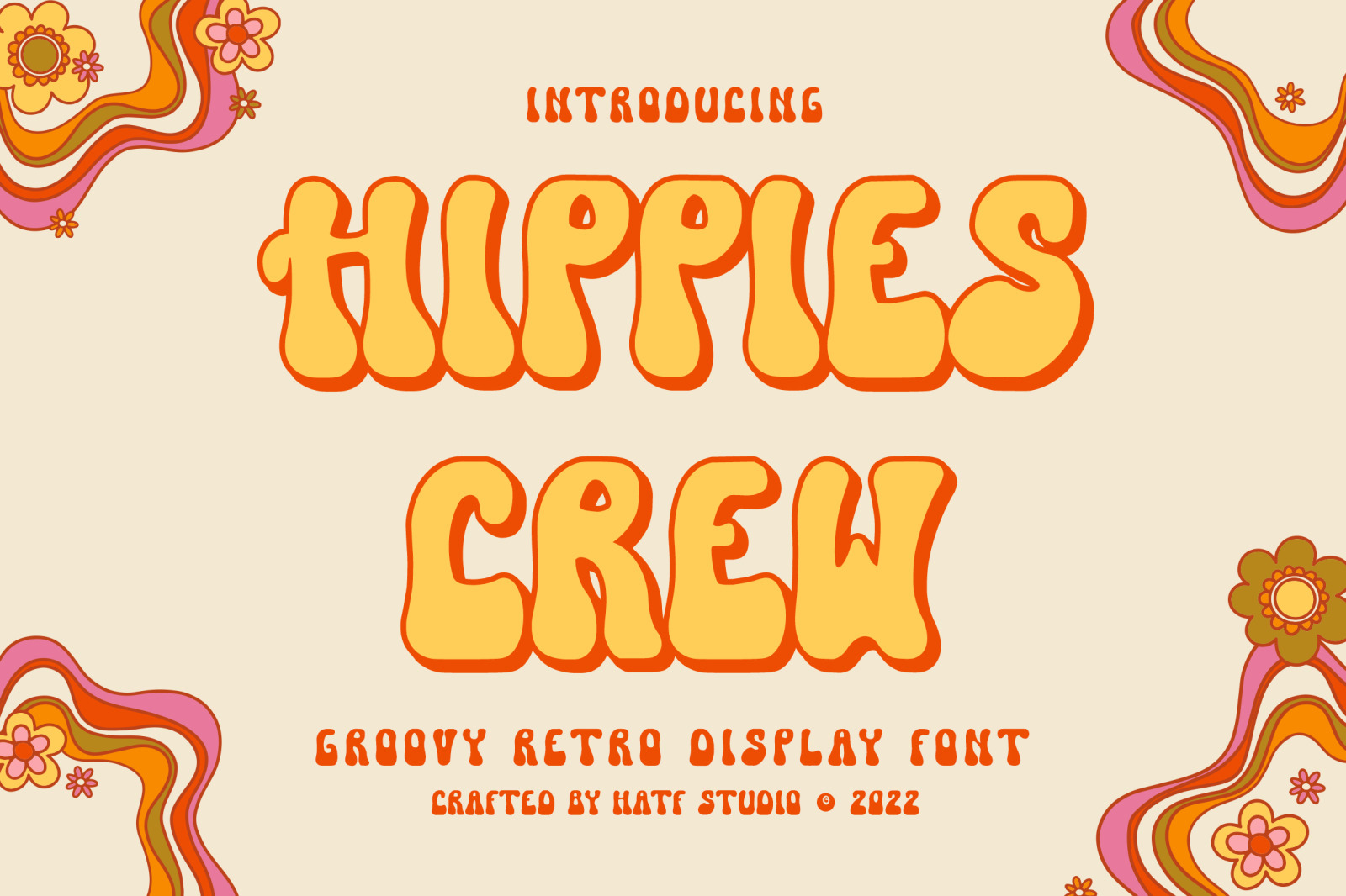 Hippies Crew Font