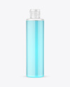 Plastic Bottle w/ Liquid Mockup