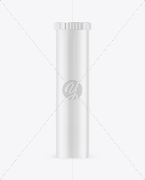 Matte Tablet Tube Mockup Matte Tablet Tube Mockup