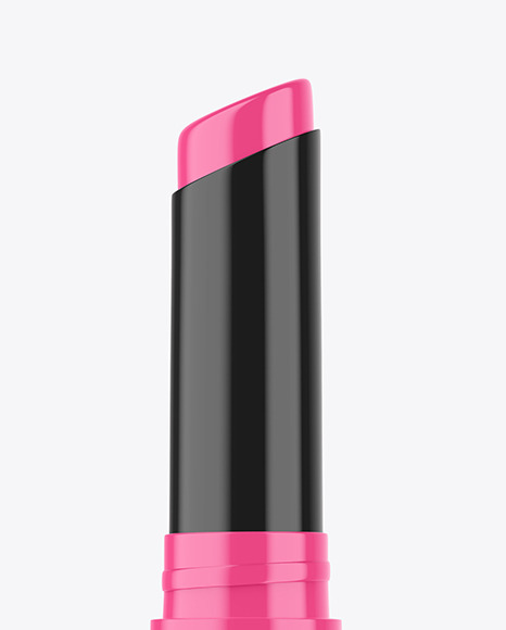 Glossy Lipstick Mockup