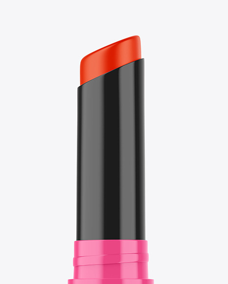 Glossy Lipstick Mockup