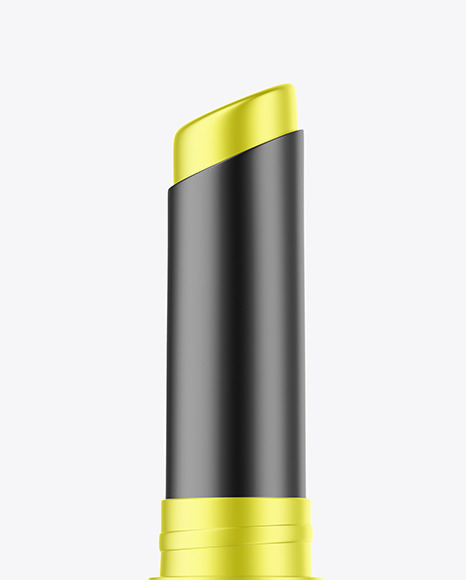 Metallic Lipstick Mockup
