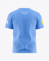 Men's Medical Shirt Mockup - Back View