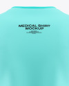 Men's Medical Shirt Mockup - Back View