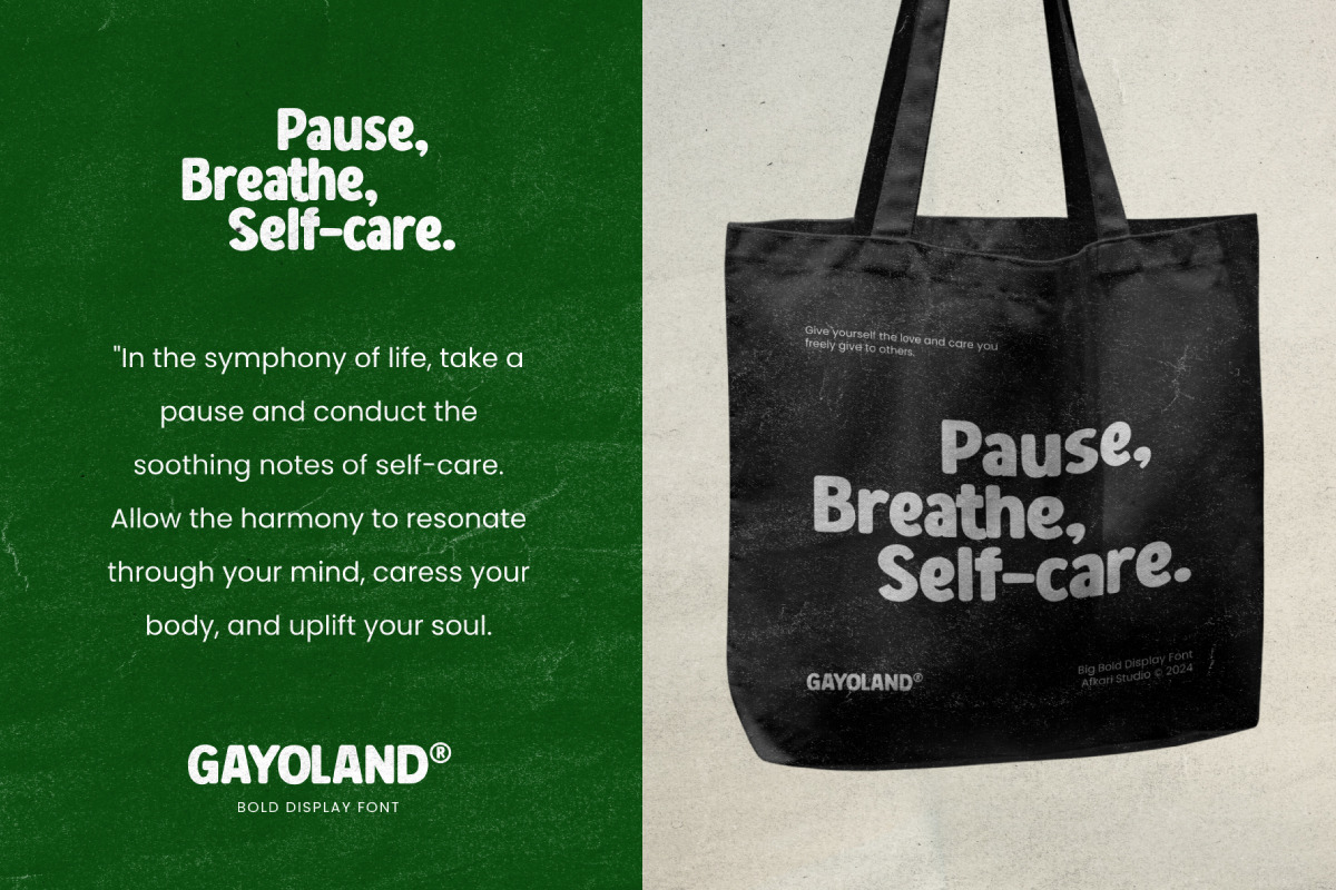 Gayo Land - Sans Serif Display Bold Font Gayo Land - Sans Serif Display Bold Font