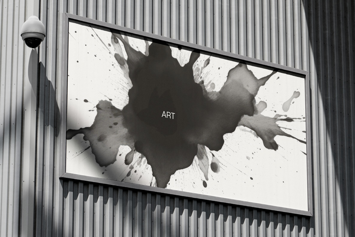 Black ink splash Black ink splash