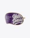 Sleep Mask Mockup - Half Side View