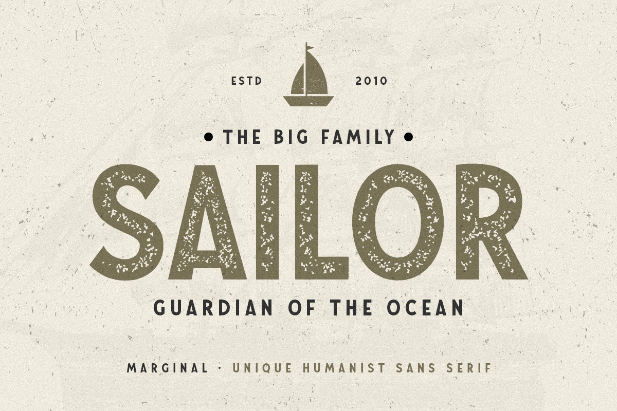 Marginal - Unique Humanist Sans Serif Marginal - Unique Humanist Sans Serif