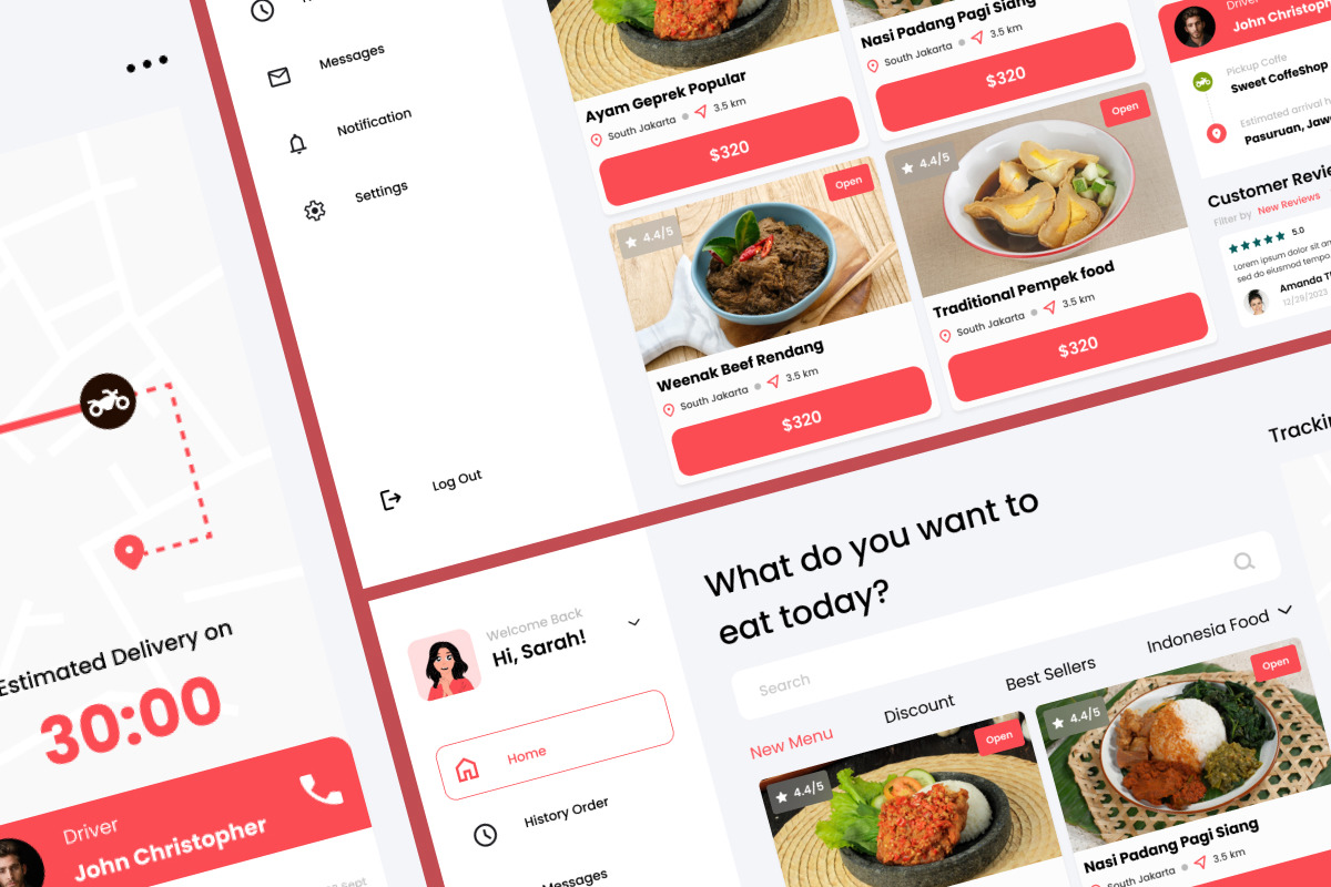 Flavors - Food Menu Dashboard V2 Flavors - Food Menu Dashboard V2