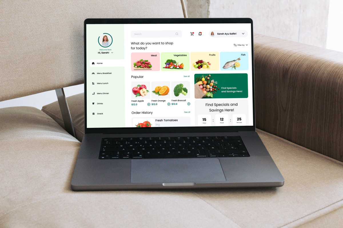FreshCart - Grocery Dashboard V1 FreshCart - Grocery Dashboard V1