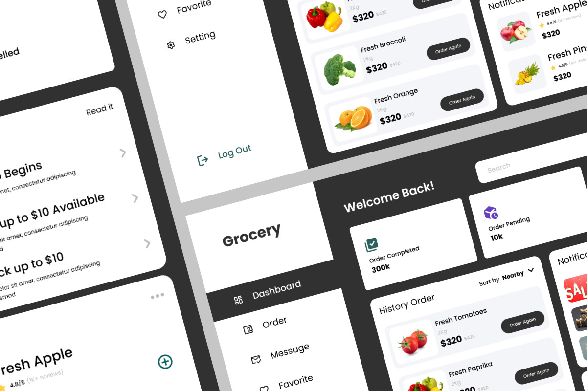 Grocery - Grocery Dashboard V1