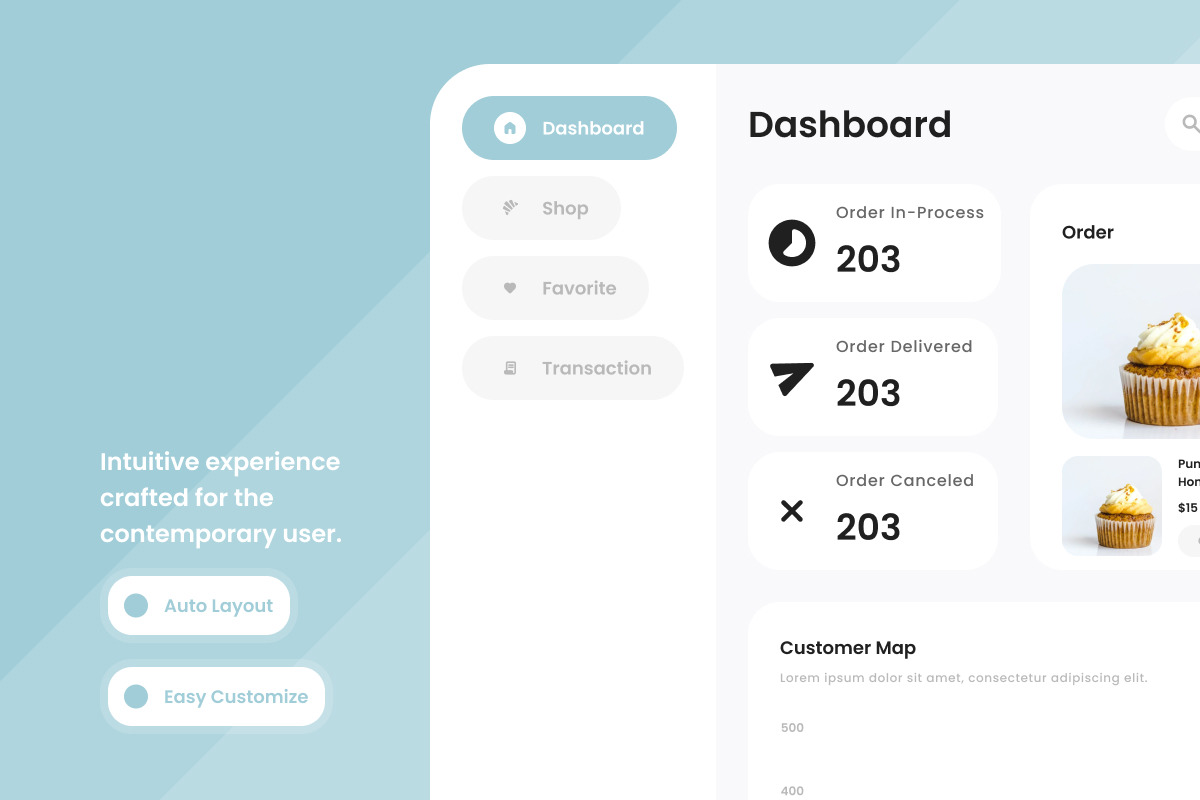 OvenJoy - Bakery Shop Dashboard V2