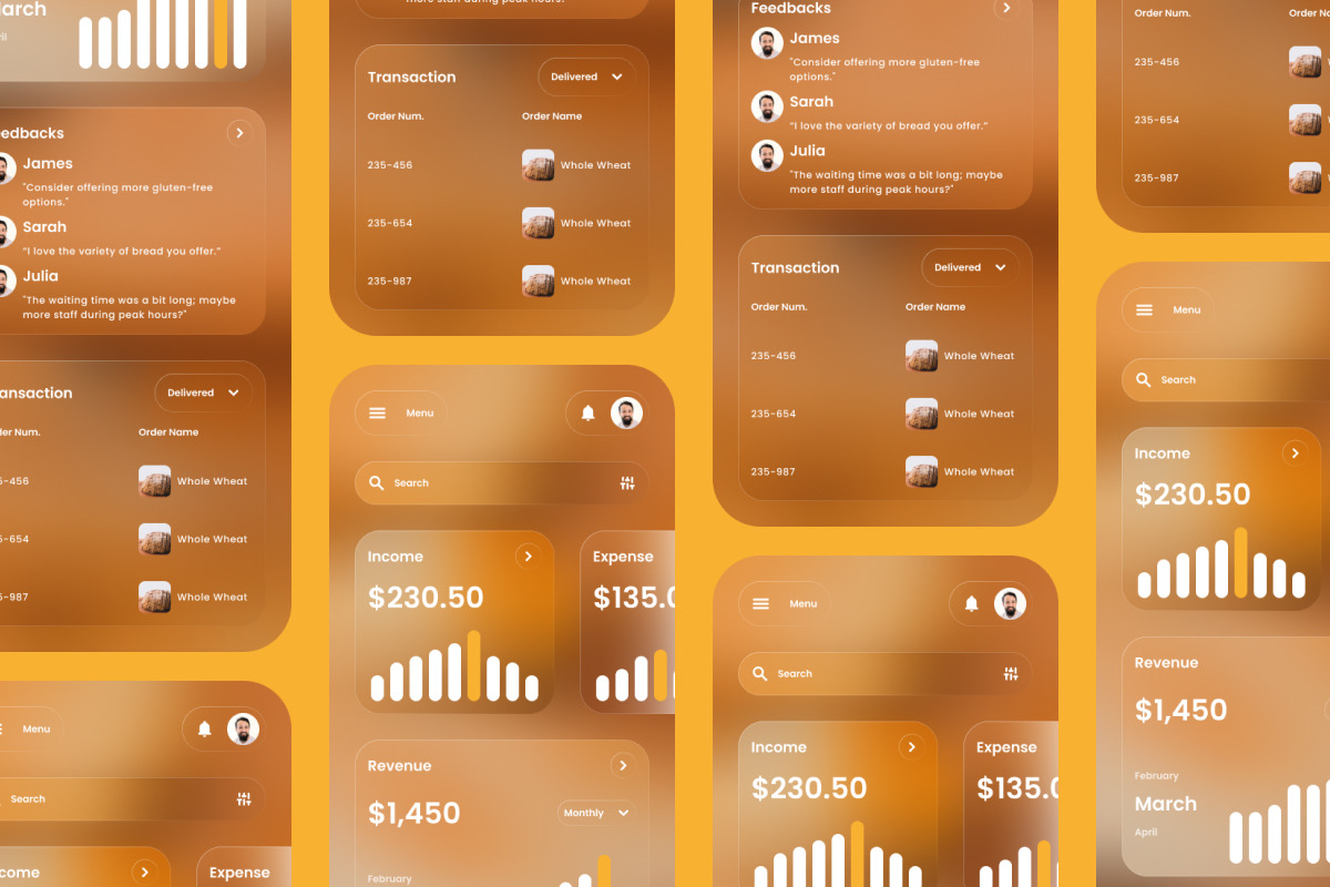 Patisserie - Bakery Shop Dashboard V2 Patisserie - Bakery Shop Dashboard V2