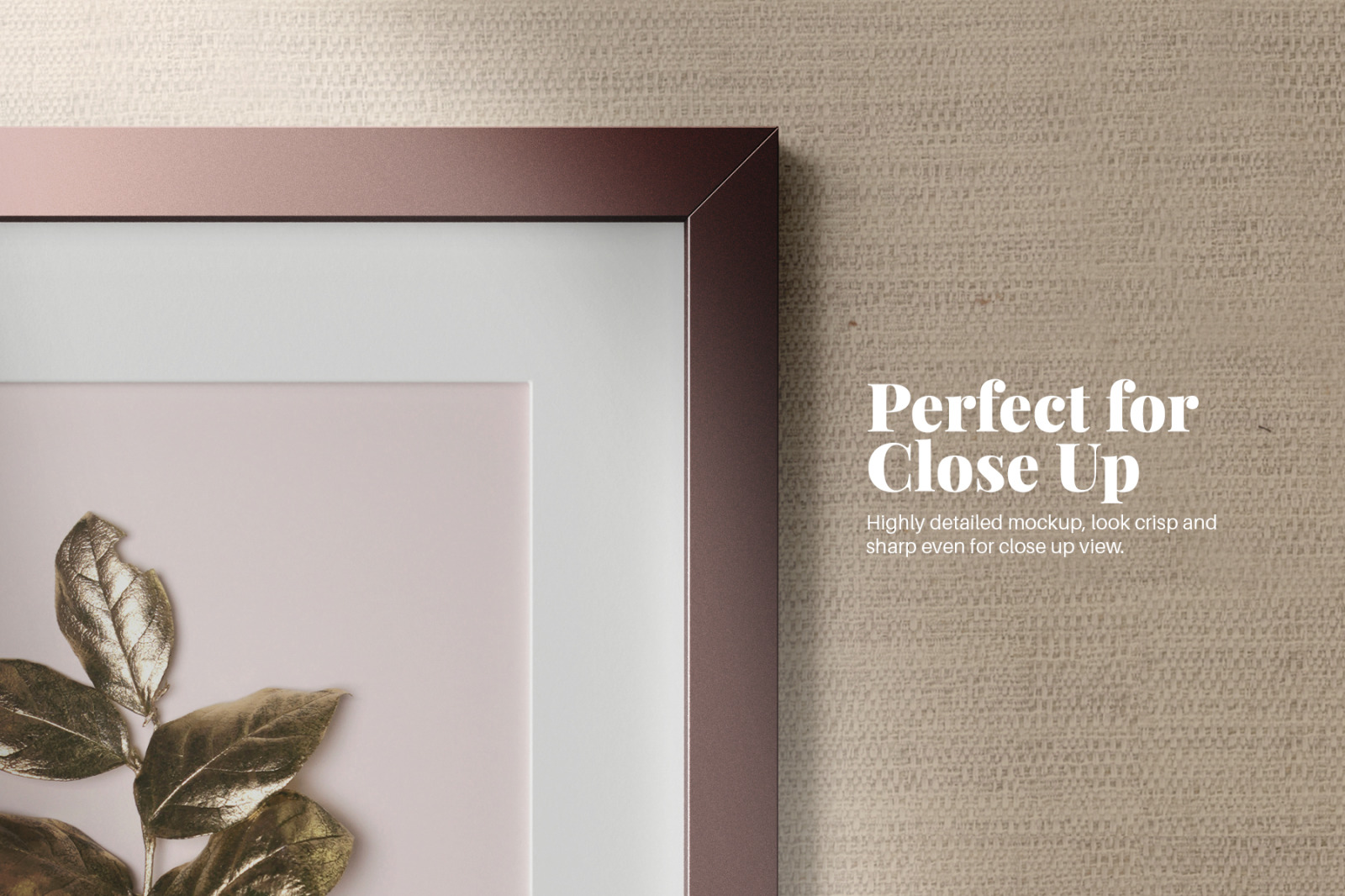 Frame Art Size 5X7 Inch Editable PSD Mockup Set