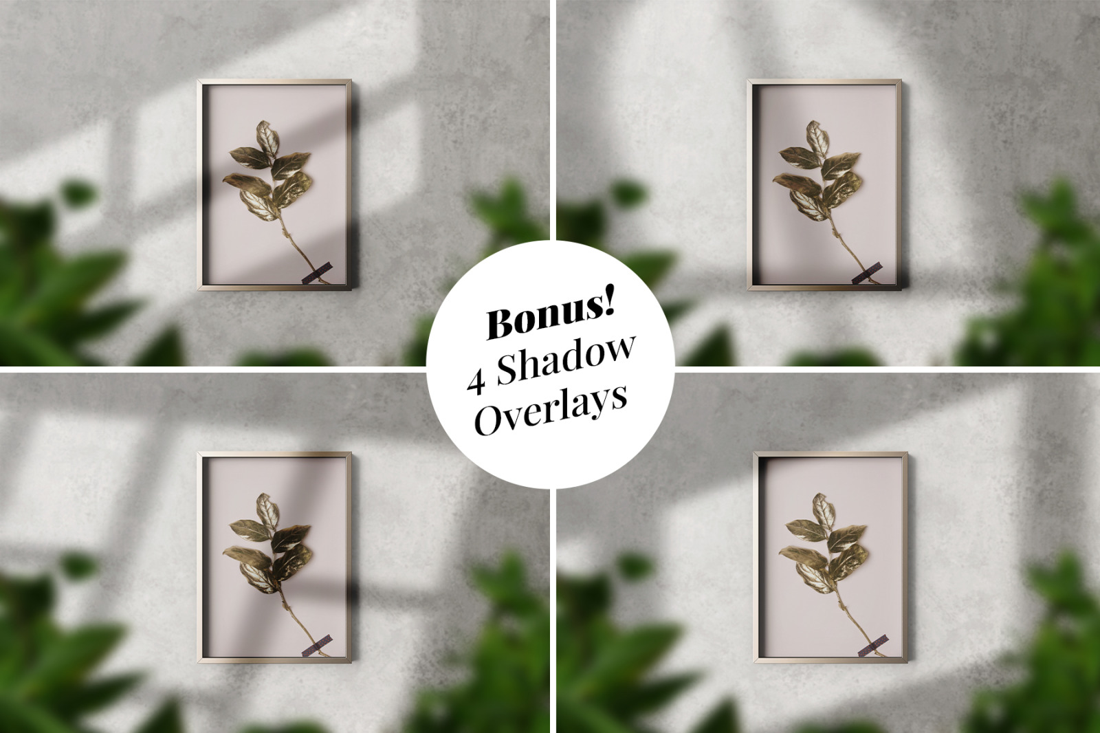Frame Art Size 5X7 Inch Editable PSD Mockup Set Frame Art Size 5X7 Inch Editable PSD Mockup Set