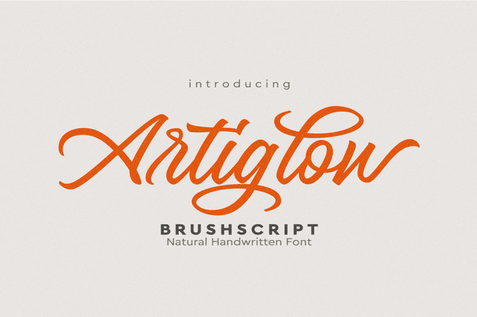 Artiglow Script Artiglow Script