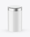 Glossy Tea Tin Can Mockup