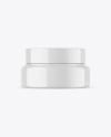 Glossy Cosmetic Jar Mockup