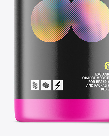 Matte Cosmetic Bottle Mockup