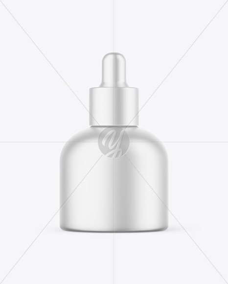 Metallic Dropper Bottle Mockup