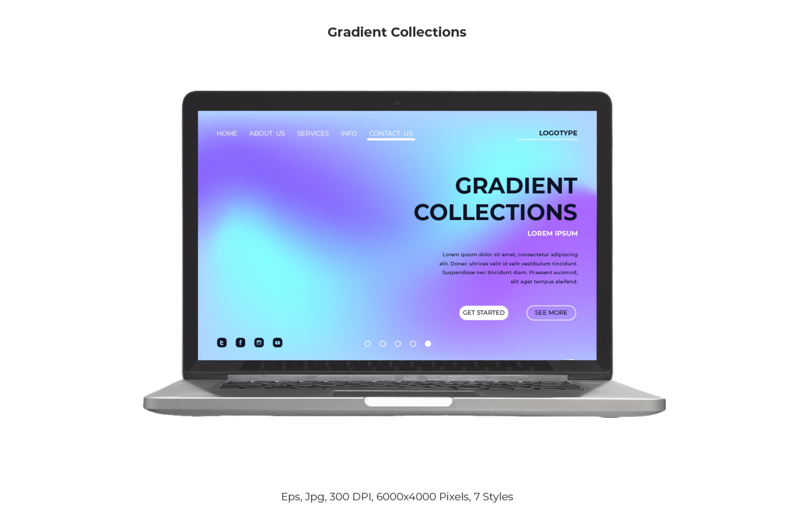 140 Vector Gradient Backgrounds