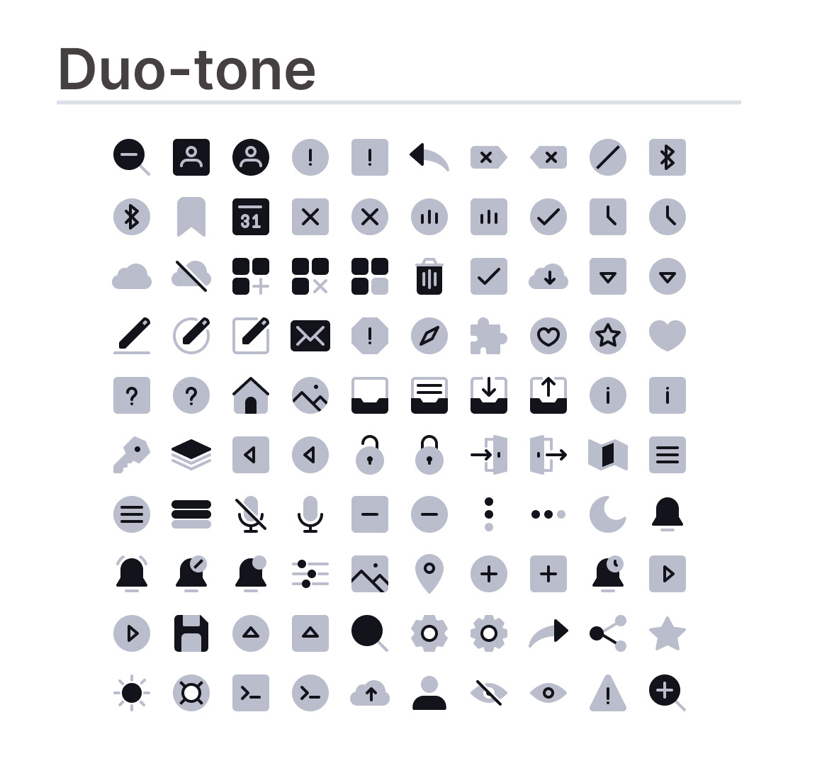 User interface icons (vol.1) User interface icons (vol.1)