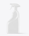 Glossy Spray Bottle Mockup