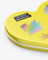 Heart Tin Box Mockup