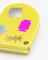 Heart Tin Box Mockup