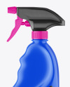 Matte Spray Bottle Mockup