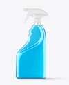 Clear Spray Bottle Mockup