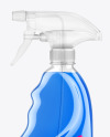 Clear Spray Bottle Mockup