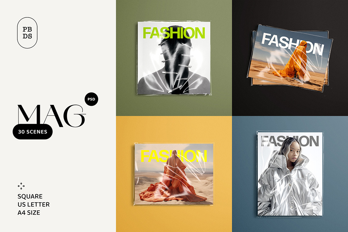 Ultimate Magazine Mockups Bundle Ultimate Magazine Mockups Bundle