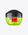 Glossy Cosmetic Jar Mockup