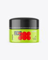 Glossy Cosmetic Jar Mockup