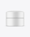 Matte Cosmetic Jar Mockup