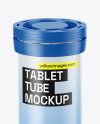 Tablets Tube Mockup