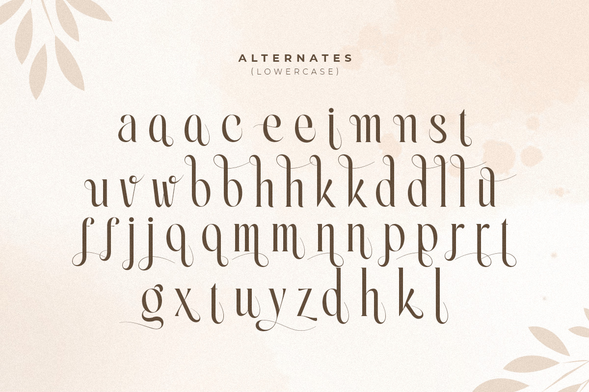 Erlangga - Elegant Beauty Serif Font Erlangga - Elegant Beauty Serif Font