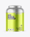 Metallic Tea Tin Can Mockup